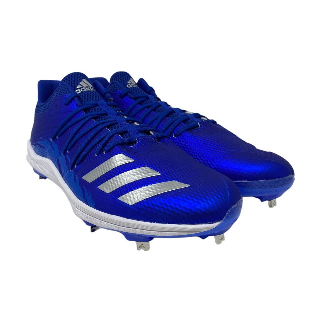 Adidas Adizero Afterburner 6 Speed Baseball Cleats Men Size 14 Royal Blue G27656